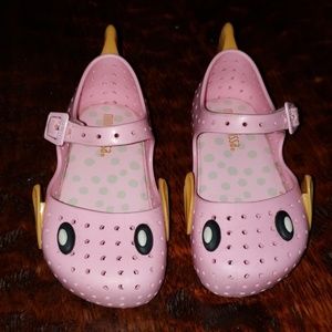 Mini Melissa fish shoes